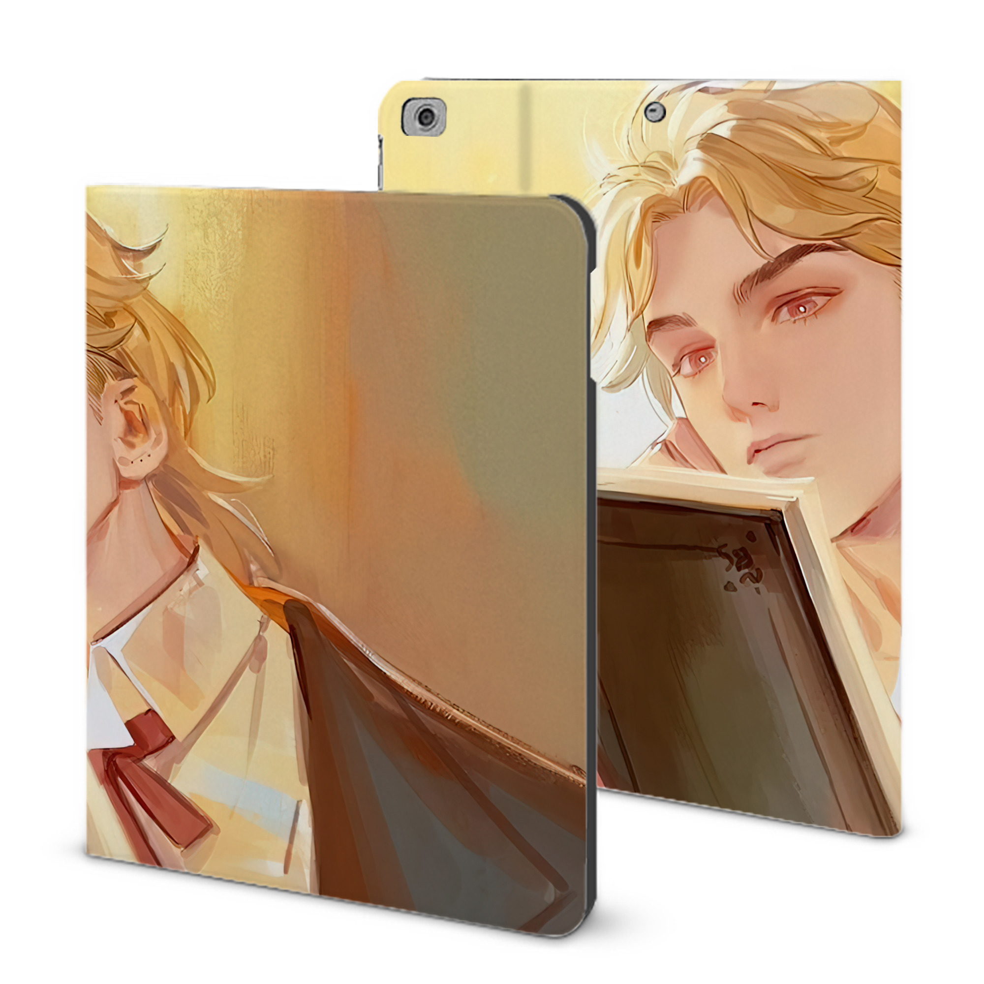 （画像用） ジョジョの奇妙な冒険 JoJo's Bizarre Adventure IPad ケース ブック型 PUレザー TPU 耐衝撃 軽量 薄型 ペン収納なし 全面保護 IPad 各モデル対応